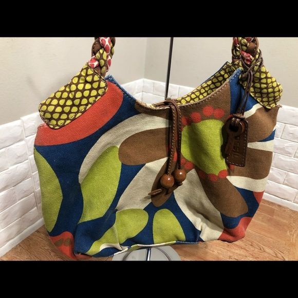 Fossil large Shoulder tote bag - Picture 2 of 9